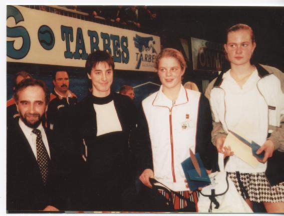 Kim Clijsters en 1997.