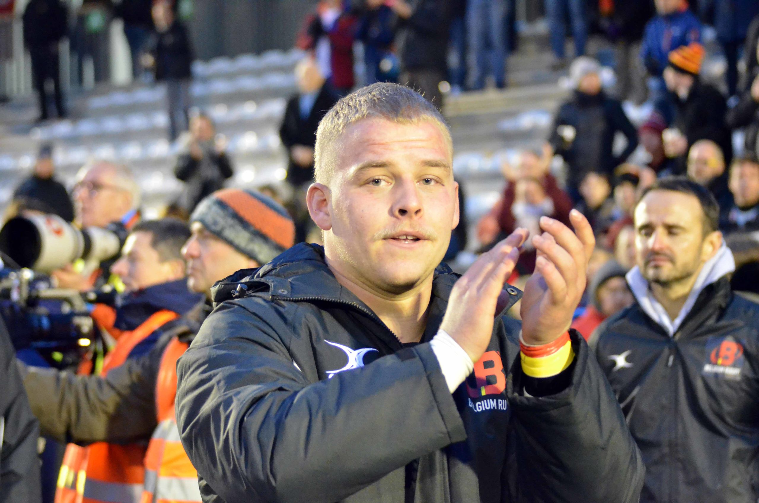 Bruno Vliegen en profite avant de rentrer à Clermont. 