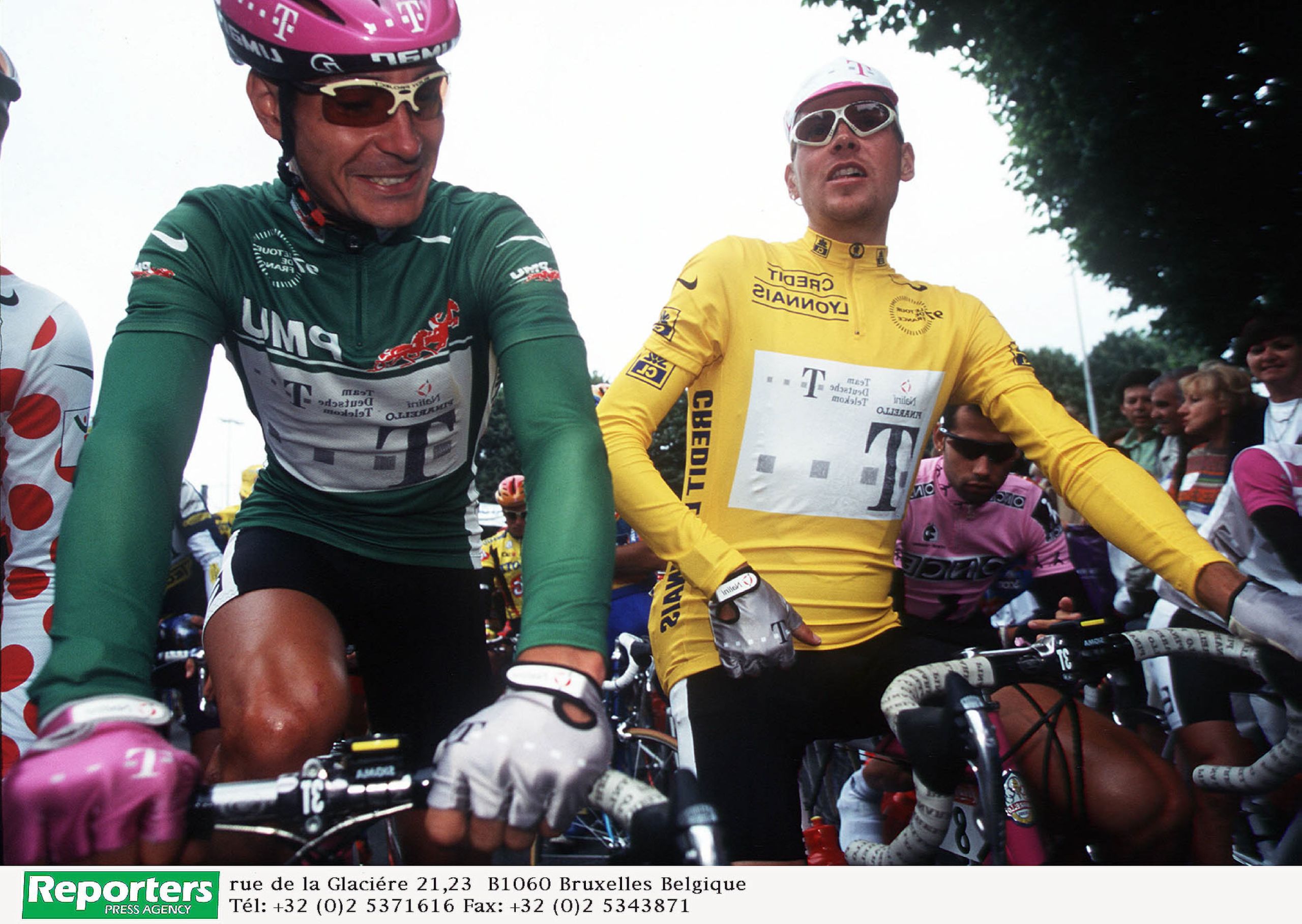 À quelques années près, ni Erik Zabel, ni Jan Ullrich n'auraient pu disputer le Tour de France avec les succès que l'on sait. (Reporters) 