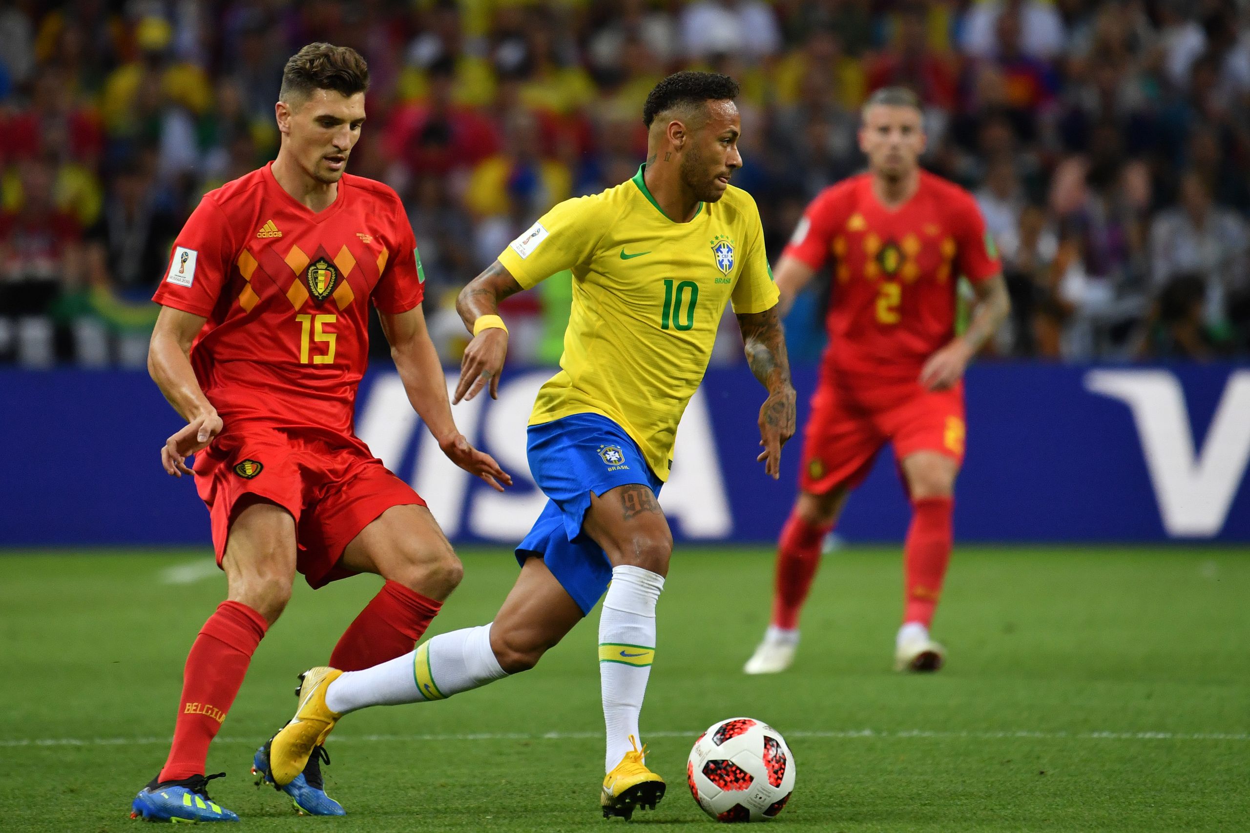 Meunier a pris du galon, en Russie. Notamment en éliminant le Brésil de Neymar et en marquant lors de la petite finale.