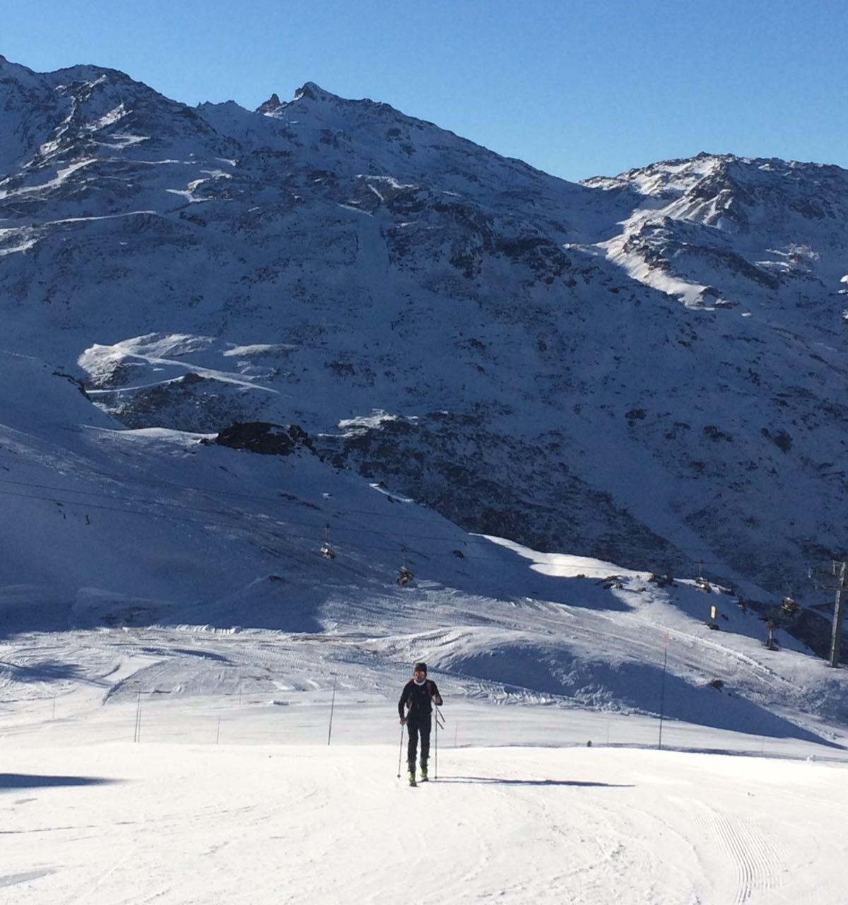 C'est avec les frères Schleck que Maxime Monfort a découvert les bienfaits du ski de randonnée.