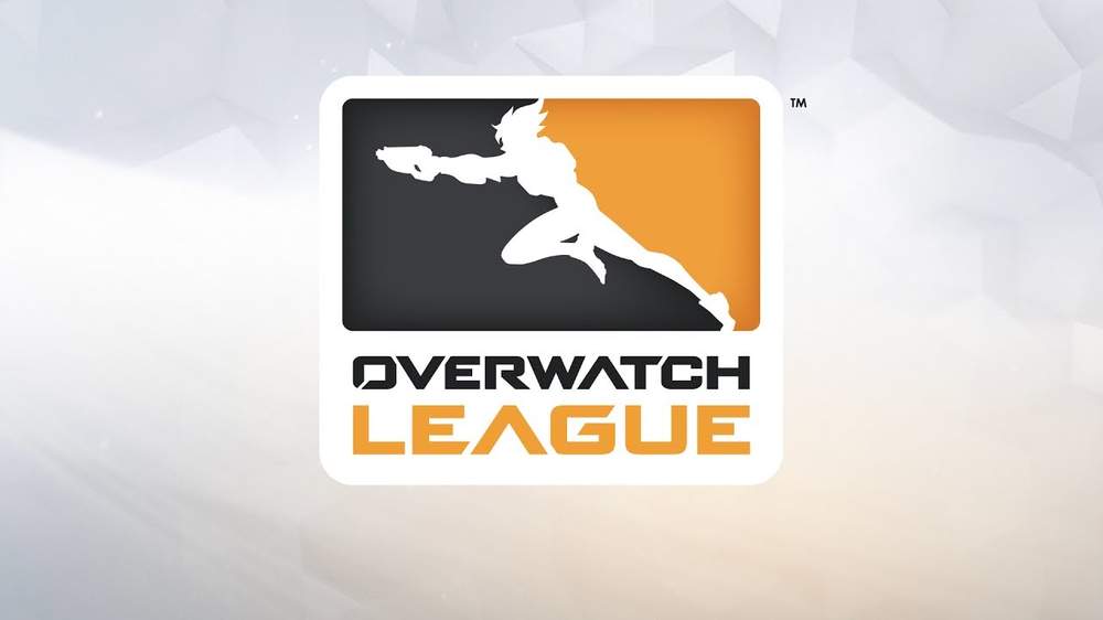 Le logo officiel de l&#39;Overwatch League, lancée en ce début 2018.