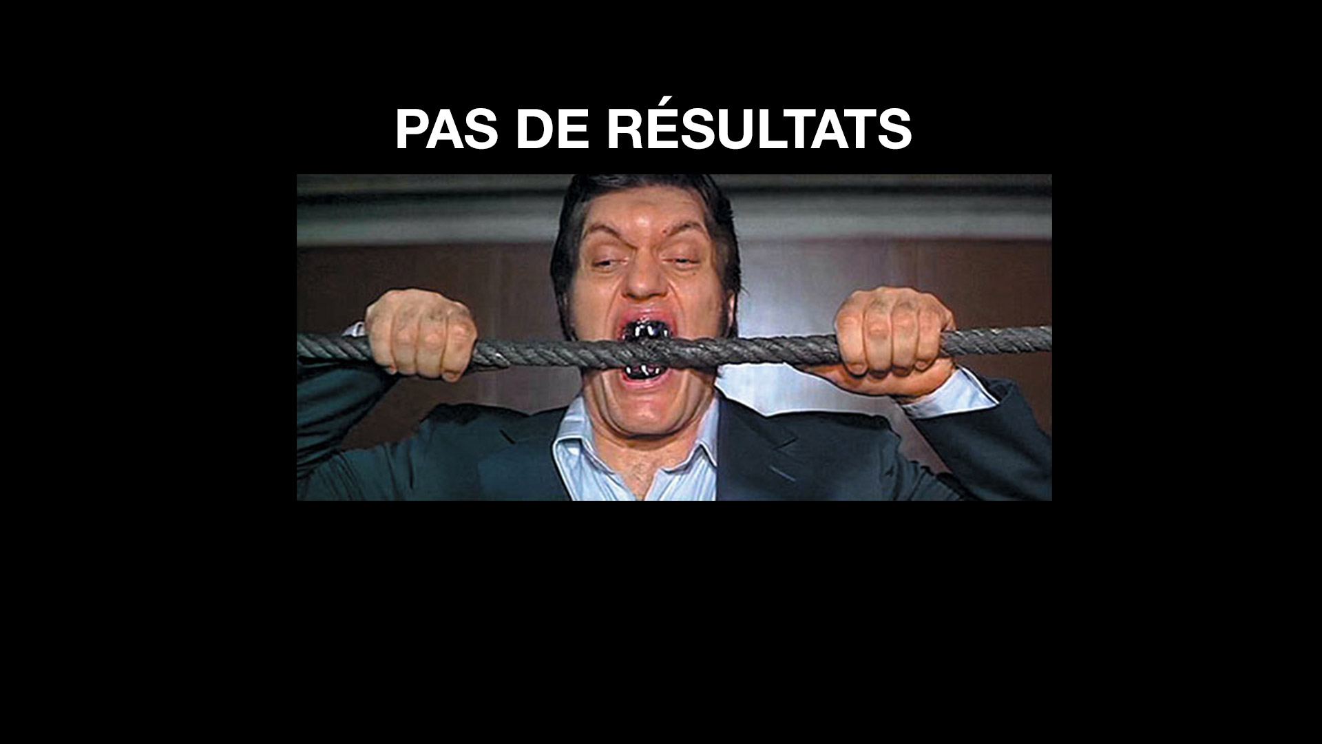 Pas de résultats