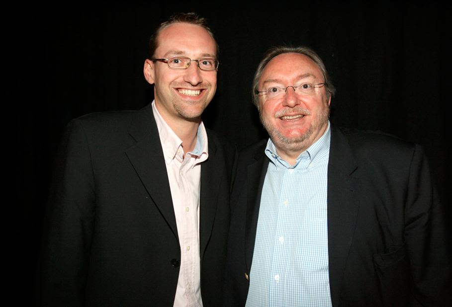 Philippe et son père Jean-Claude Van Cau.
