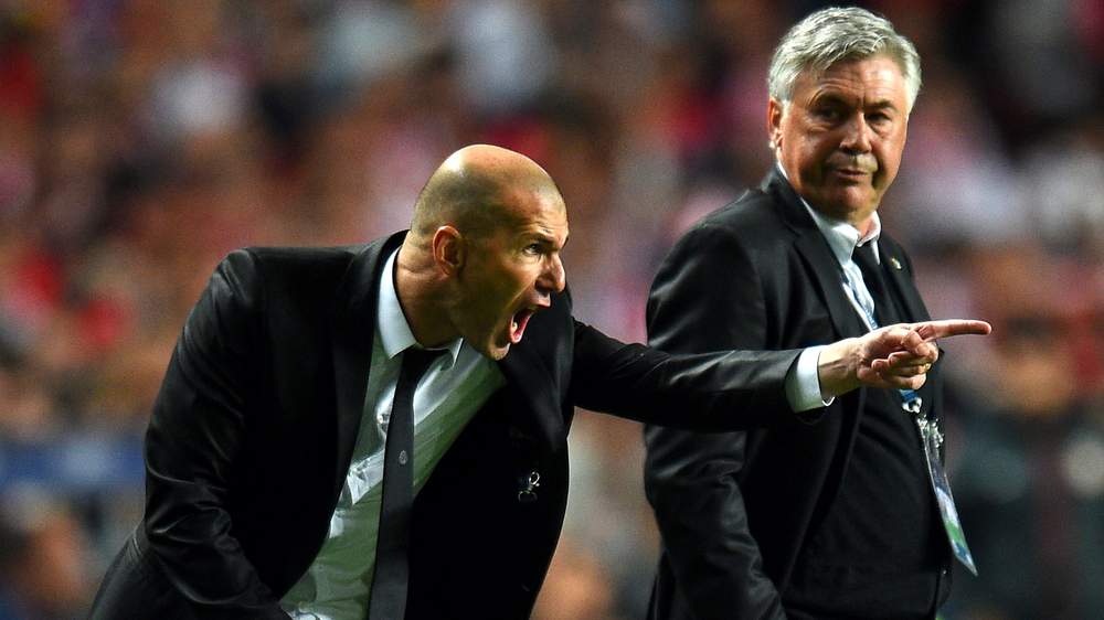 Zizou avait pris le relais d&#39;Ancelotti en mai 2014.