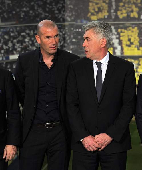 Ancelotti a embarqué Zidane dans son sillage
